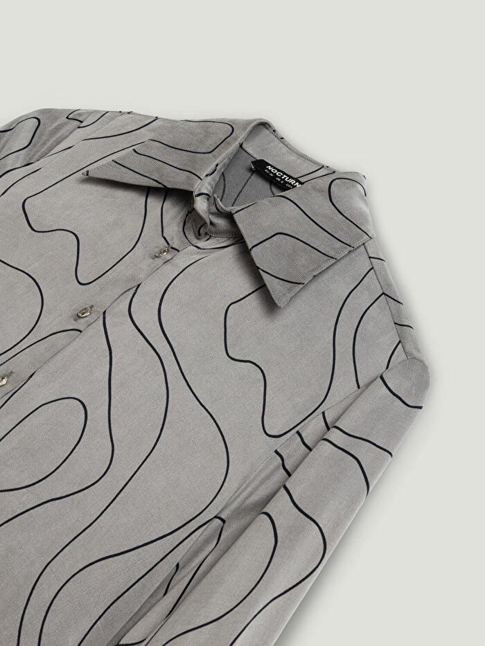 Nocturne Desenli Gömlek