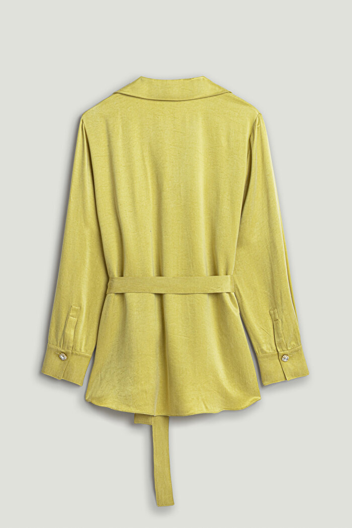 Nocturne Belden Kuşak Bağlamalı Gömlek