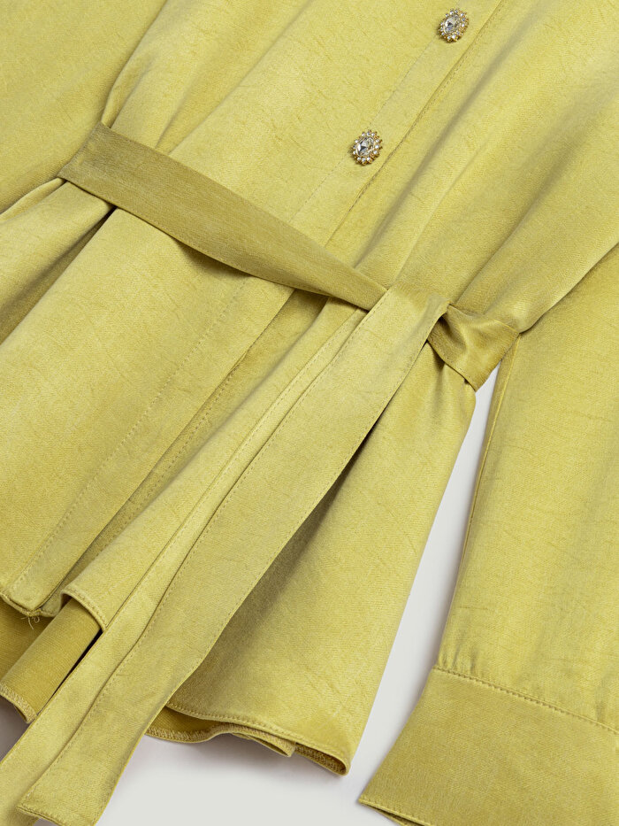 Nocturne Belden Kuşak Bağlamalı Gömlek