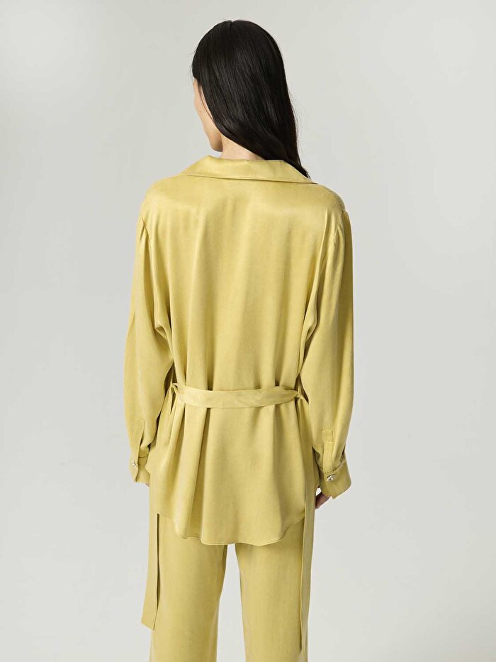 Nocturne Belden Kuşak Bağlamalı Gömlek