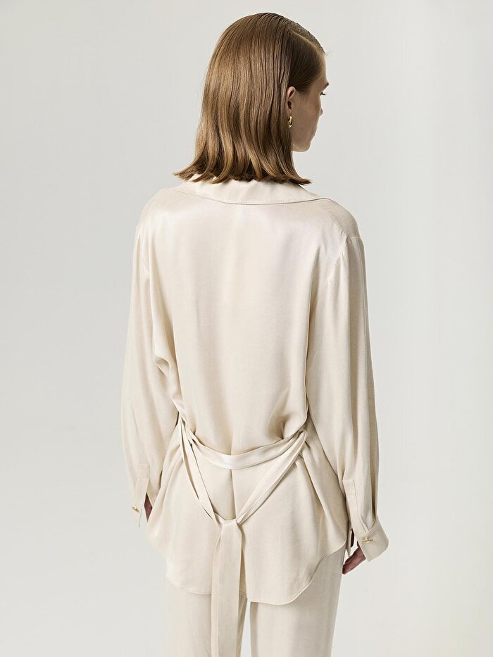 Nocturne Belden Kuşak Bağlamalı Gömlek