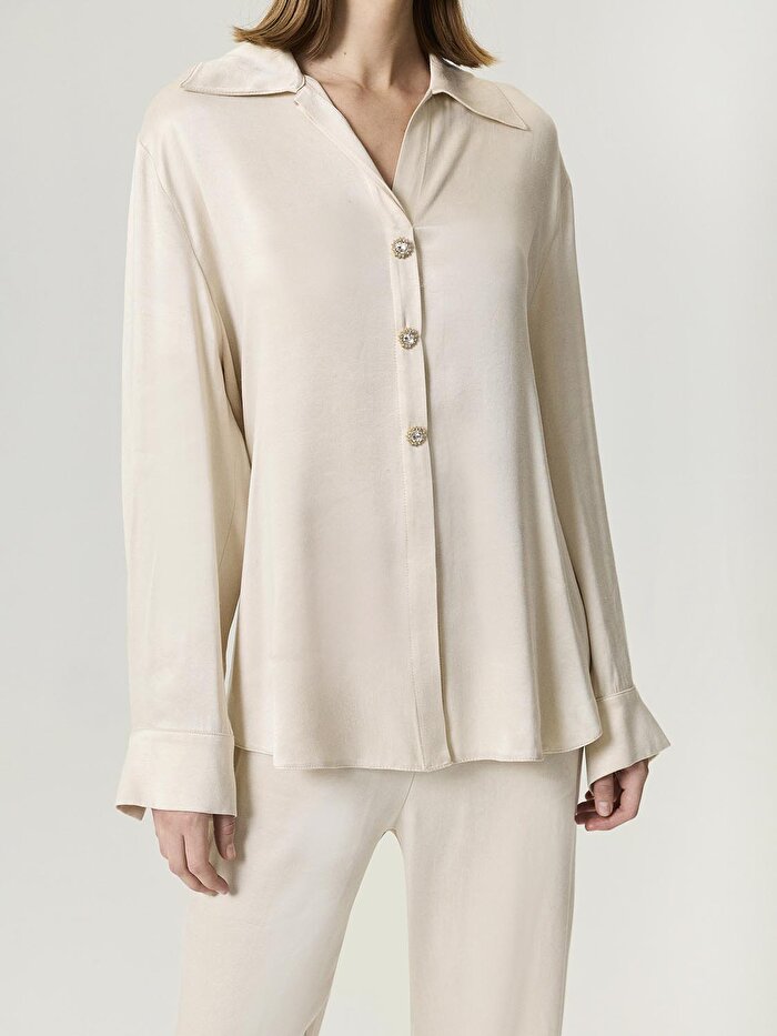 Nocturne Belden Kuşak Bağlamalı Gömlek