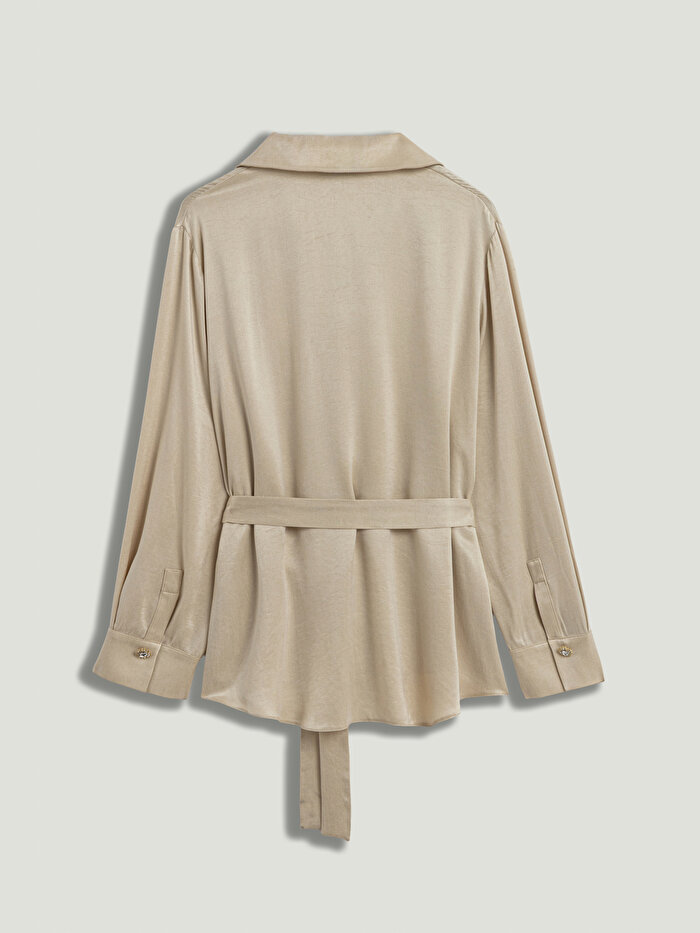 Nocturne Belden Kuşak Bağlamalı Gömlek