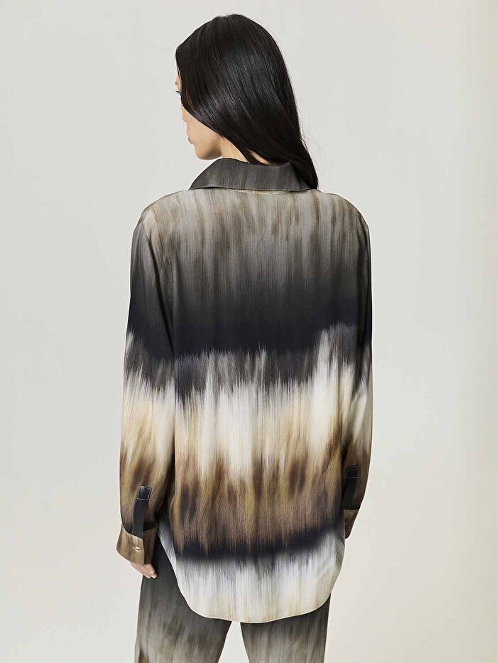 Nocturne Batik Desenli Gömlek