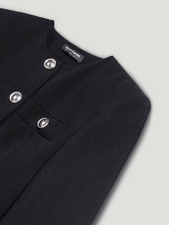 Nocturne Vatkalı Mini Elbise