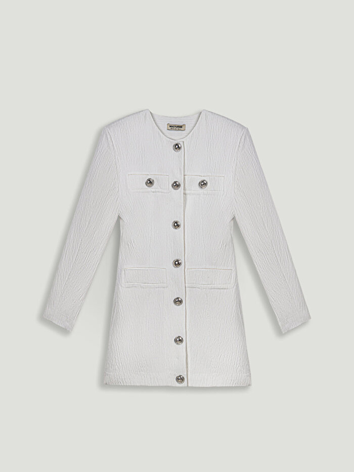 Nocturne Vatkalı Mini Elbise