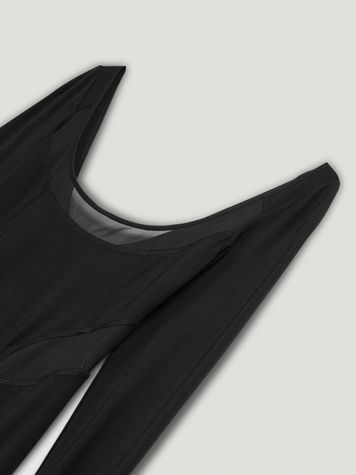 Nocturne Transparan Detaylı Maxi Elbise