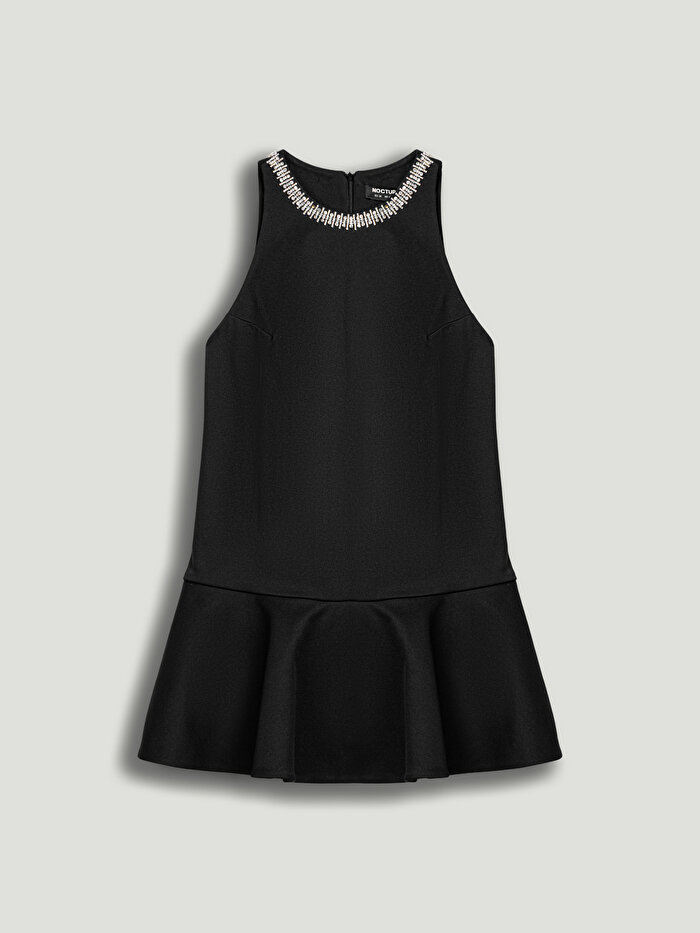 Nocturne Volanlı Mini Elbise