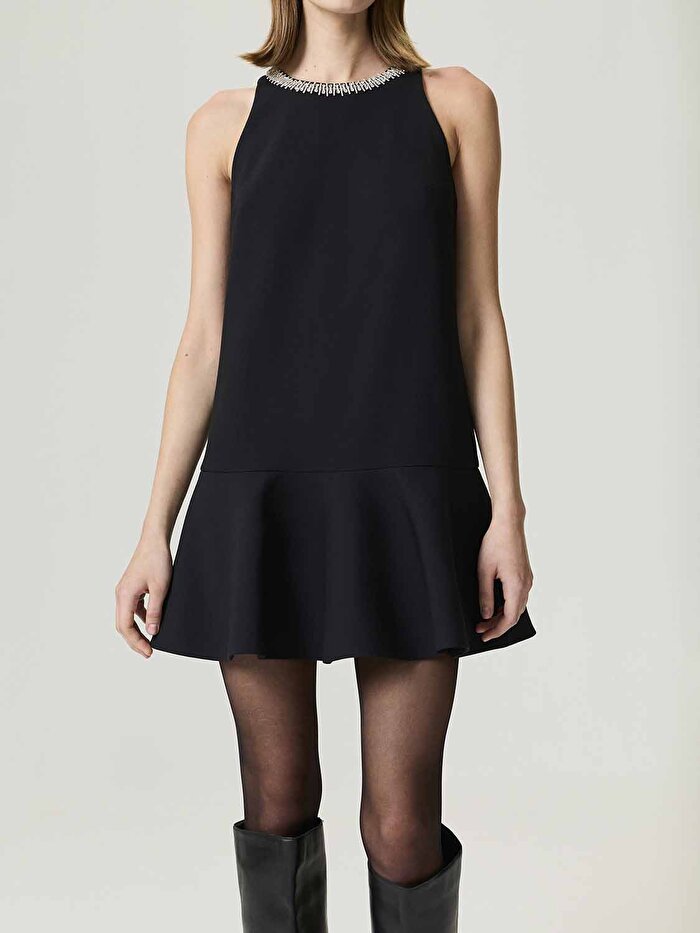 Nocturne Volanlı Mini Elbise