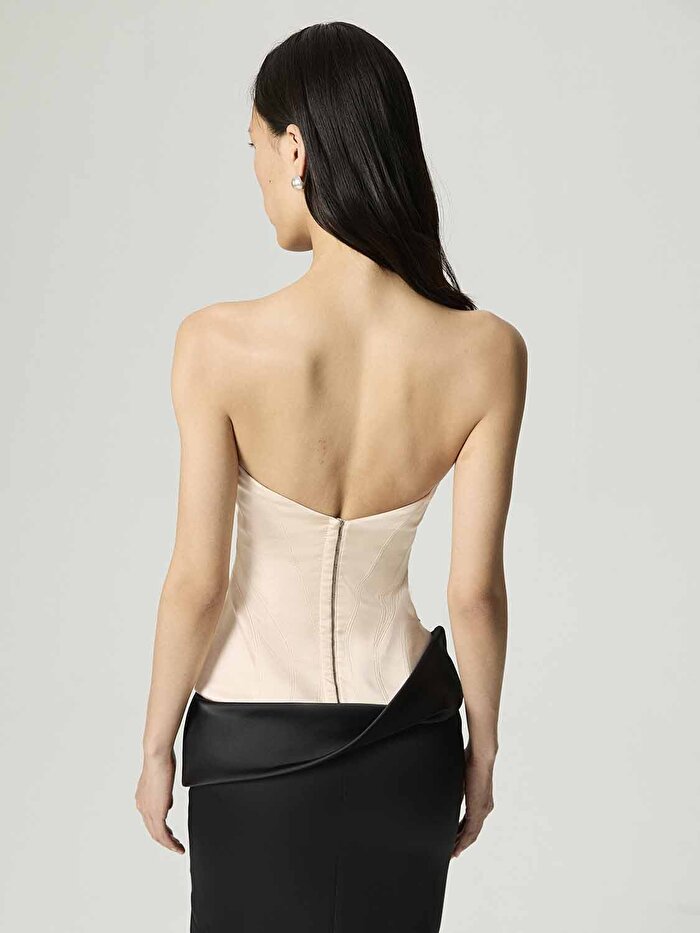 Nocturne Drape Detaylı Elbise