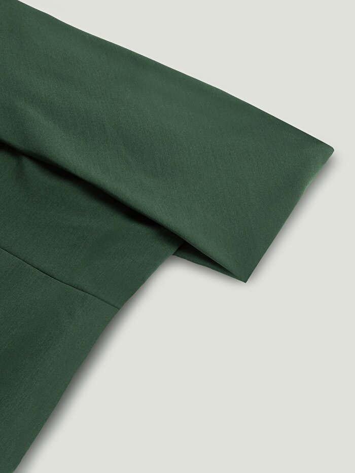 Nocturne Açık Omuzlu Midi Elbise