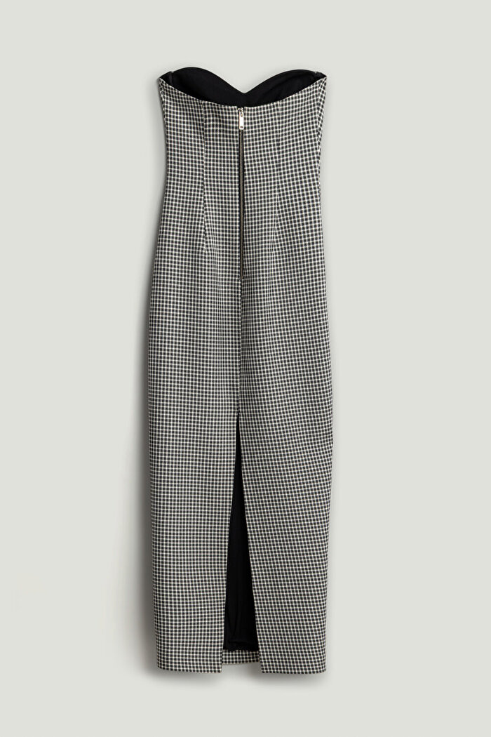 Nocturne Kalp Yaka Maxi Elbise