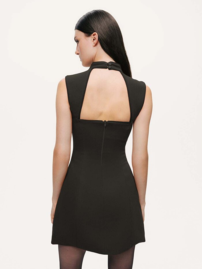 Nocturne Japon Kesim Mini Elbise