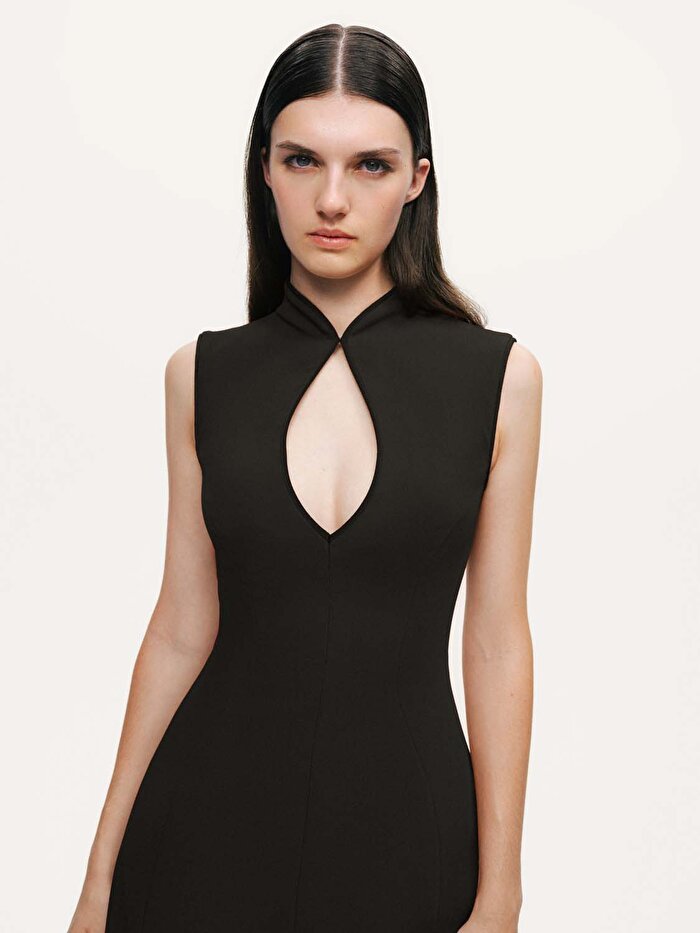 Nocturne Japon Kesim Mini Elbise