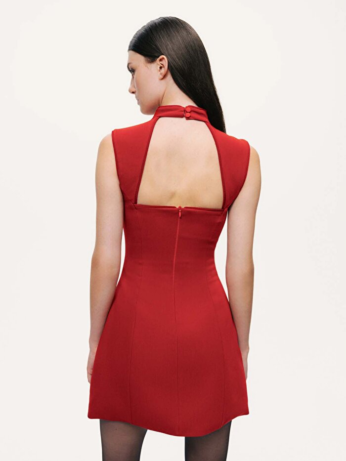 Nocturne Japon Kesim Mini Elbise