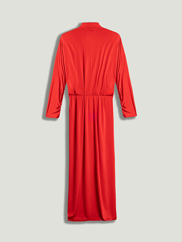 Nocturne Vatkalı Maxi Elbise