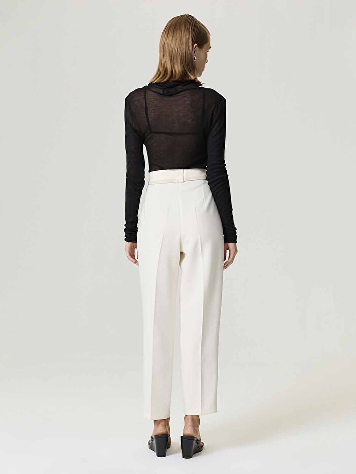 Nocturne Kemer Detaylı Pantolon