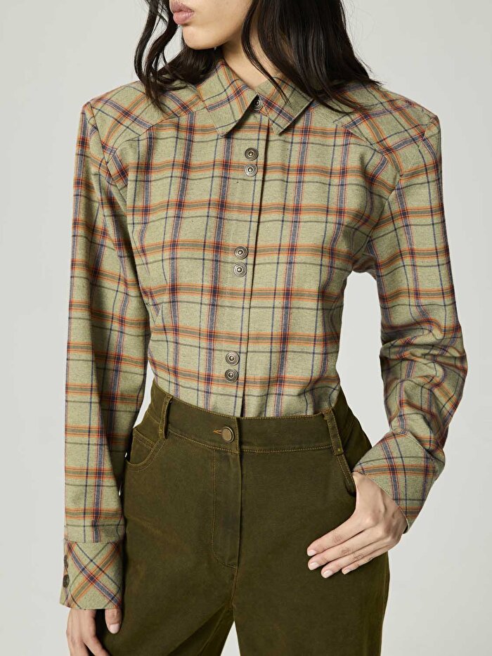 Nocturne Yıkamalı Straight Leg Pantolon