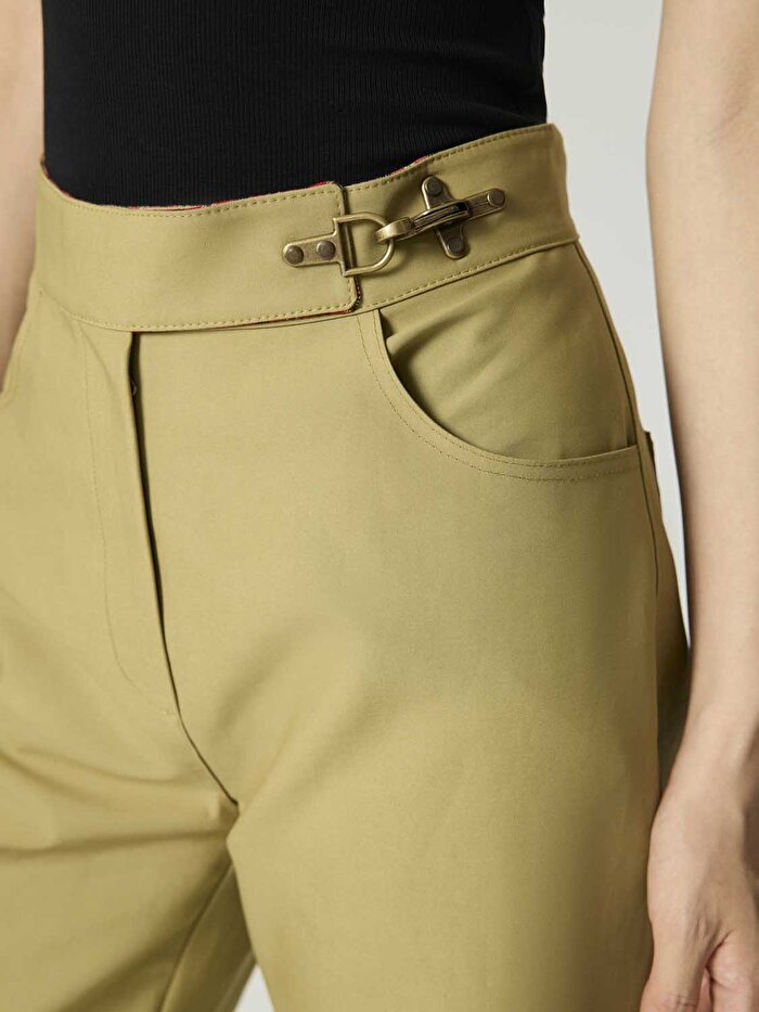 Nocturne Kanca Kapama Detaylı Pantolon