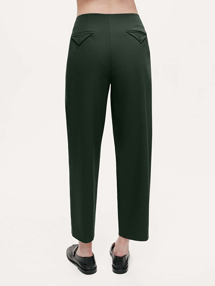 Nocturne Pileli Yüksek Bel Pantolon