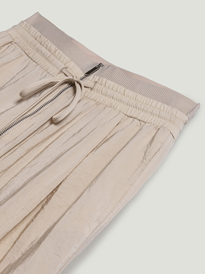 Nocturne Elastik Bel ve Bağcık Detaylı Pantolon