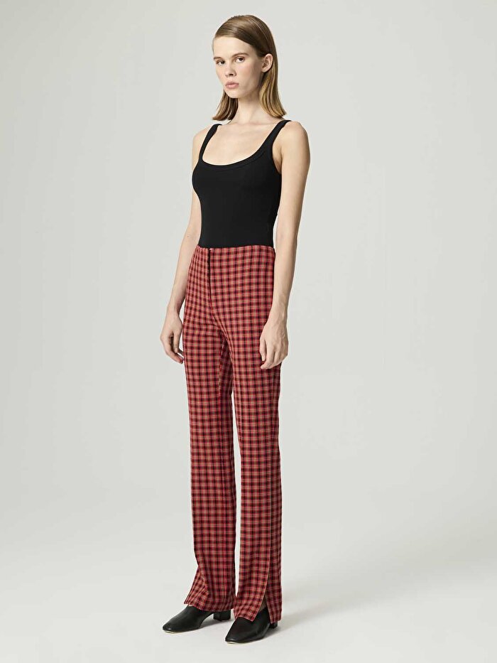 Nocturne Ekoseli Pantolon