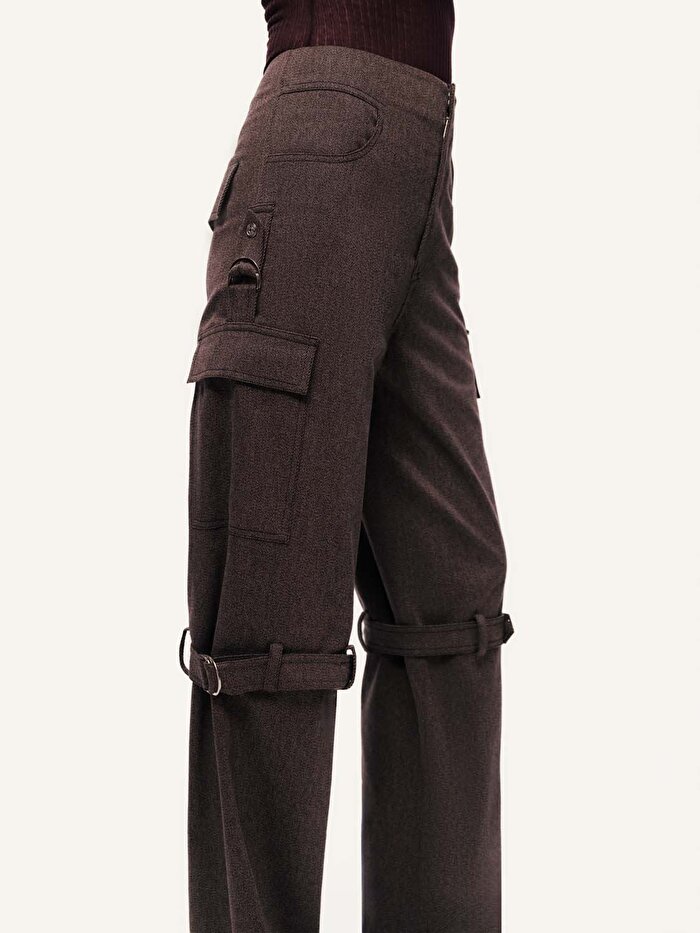 Nocturne Kemer Detaylı Kargo Pantolon