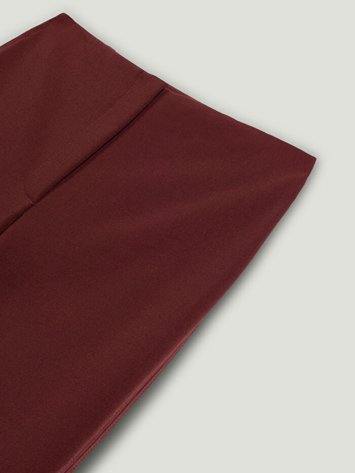 Nocturne Yırtmaçlı Yüksek Bel Pantolon