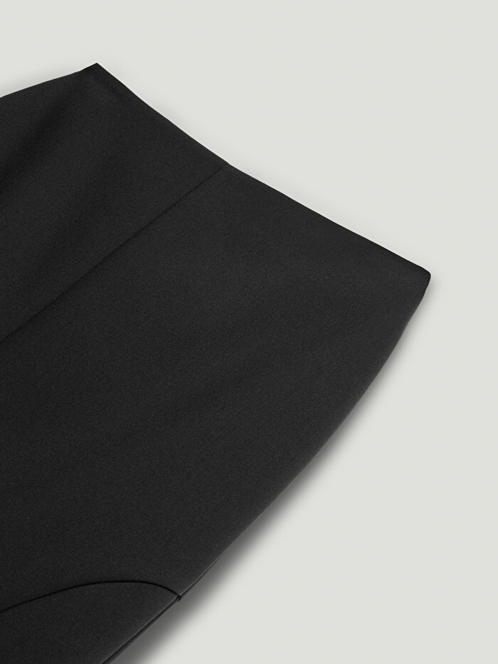 Nocturne Volanlı Midi Balık Etek