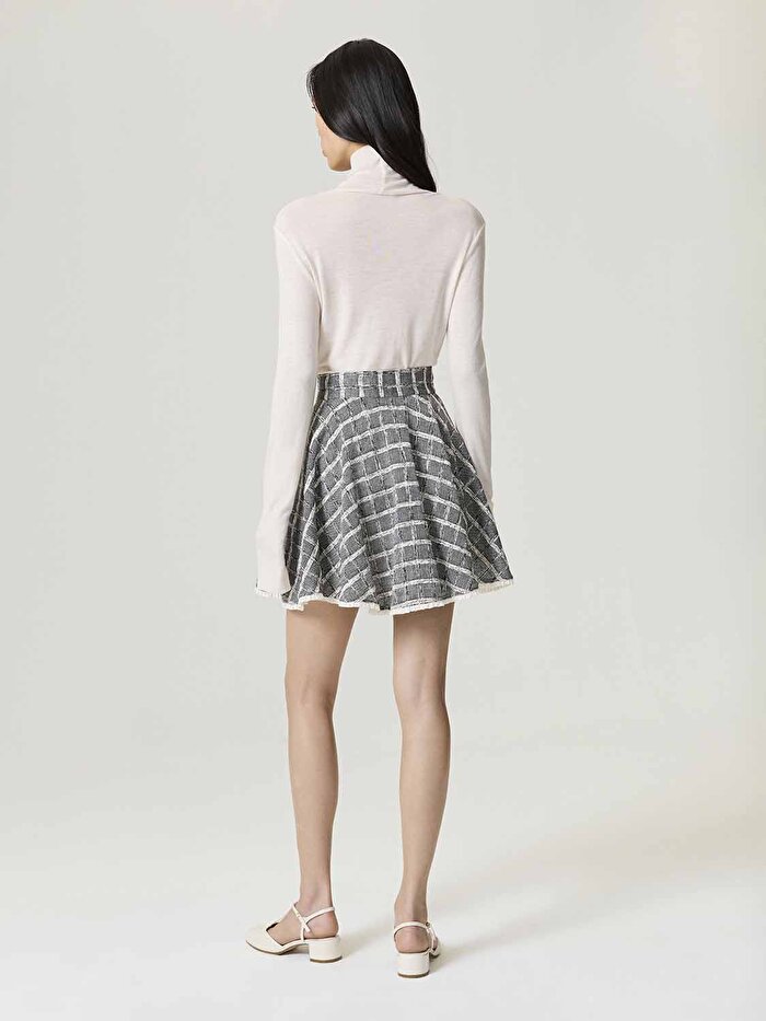 Nocturne Volanlı Mini Etek