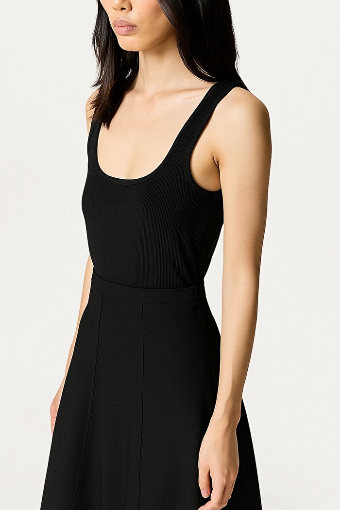 Nocturne Çan Kesim Maxi Etek