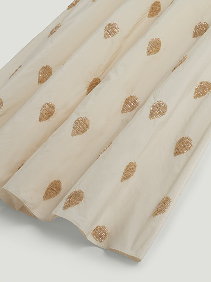 Nocturne Boncuk Brodeli Maxi Etek