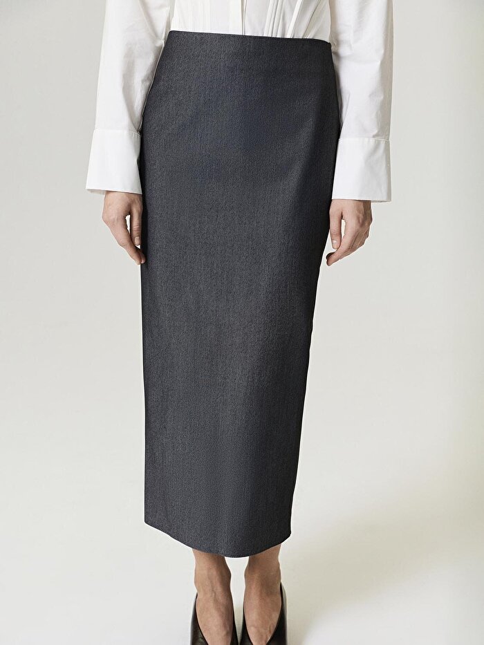 Nocturne Yırtmaçlı Maxi Etek