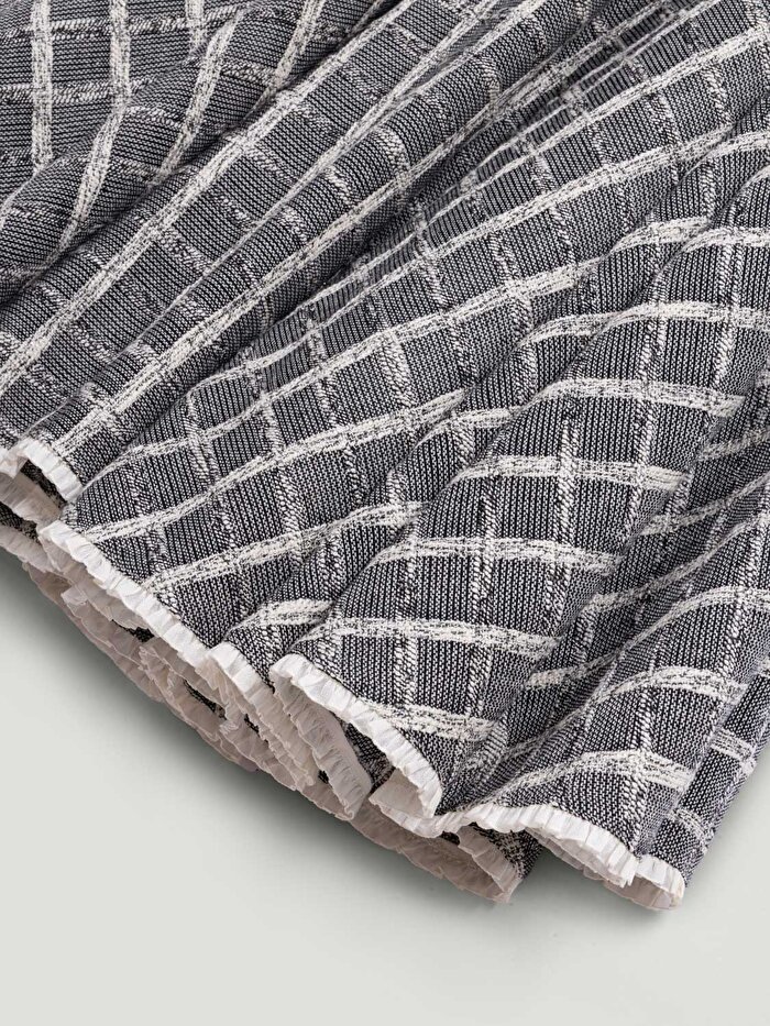 Nocturne Volanlı Midi Etek