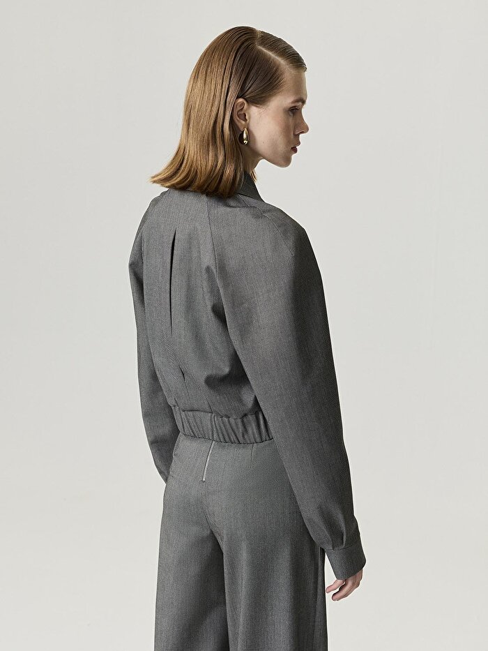 Nocturne Gizli Pat Detaylı Ceket