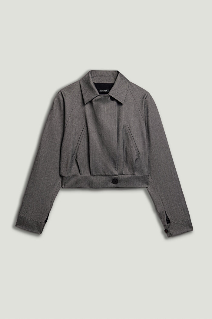 Nocturne Gizli Pat Detaylı Ceket