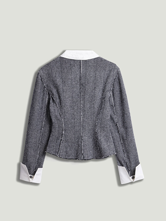 Nocturne Dikiş Detaylı Ceket