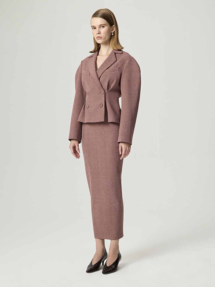 Nocturne Kruvaze Kapamalı Ceket