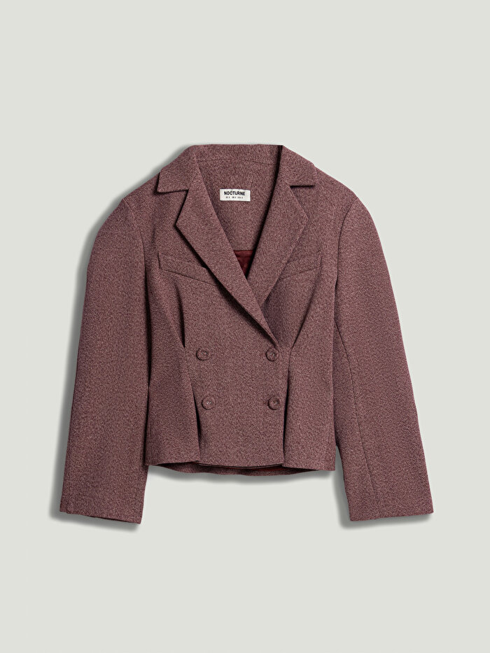 Nocturne Kruvaze Kapamalı Ceket