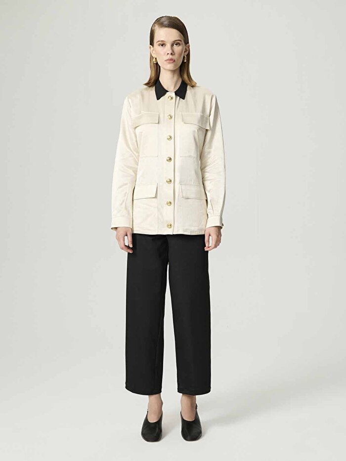 Nocturne Gold Düğme Aksesuarlı Ceket