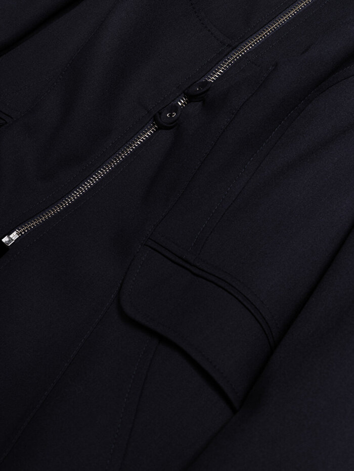 Nocturne Fermuar ve Düğme Detaylı Ceket