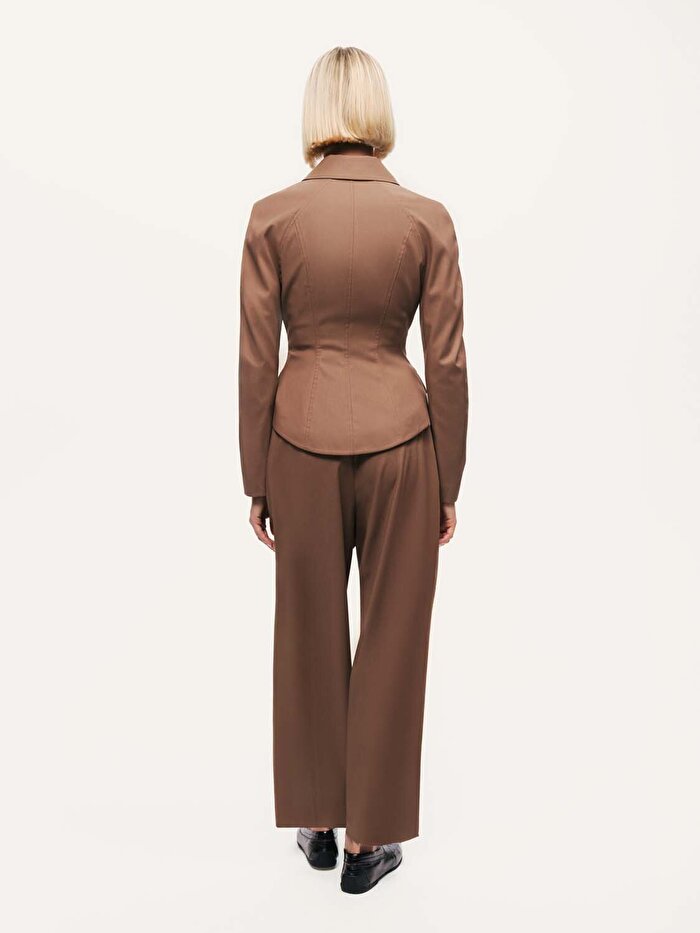 Nocturne Fermuar ve Düğme Detaylı Ceket