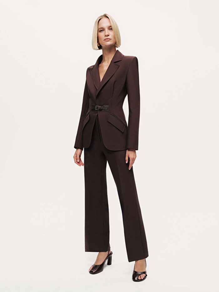 Nocturne Kemer Tasarımlı Blazer Ceket