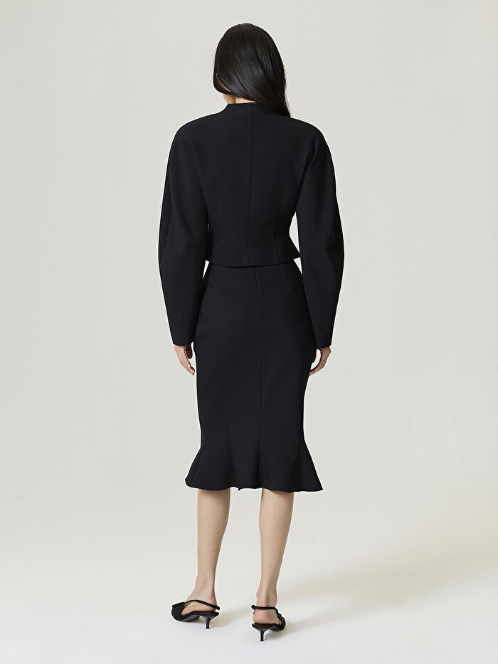 Nocturne Asimetrik Düğme Kapamalı Ceket