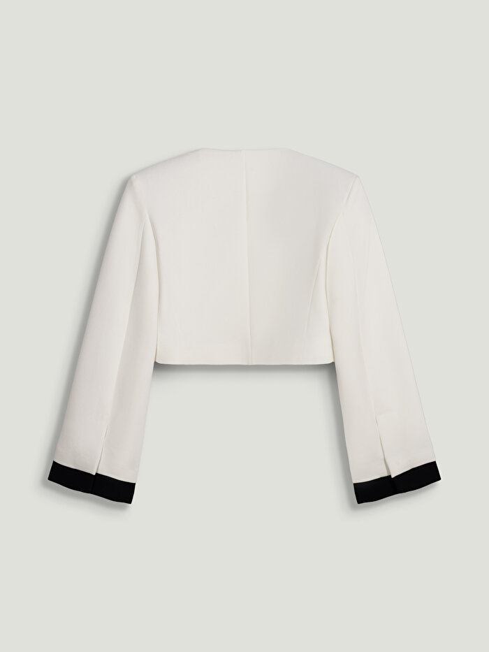 Nocturne Vatkalı Crop Ceket