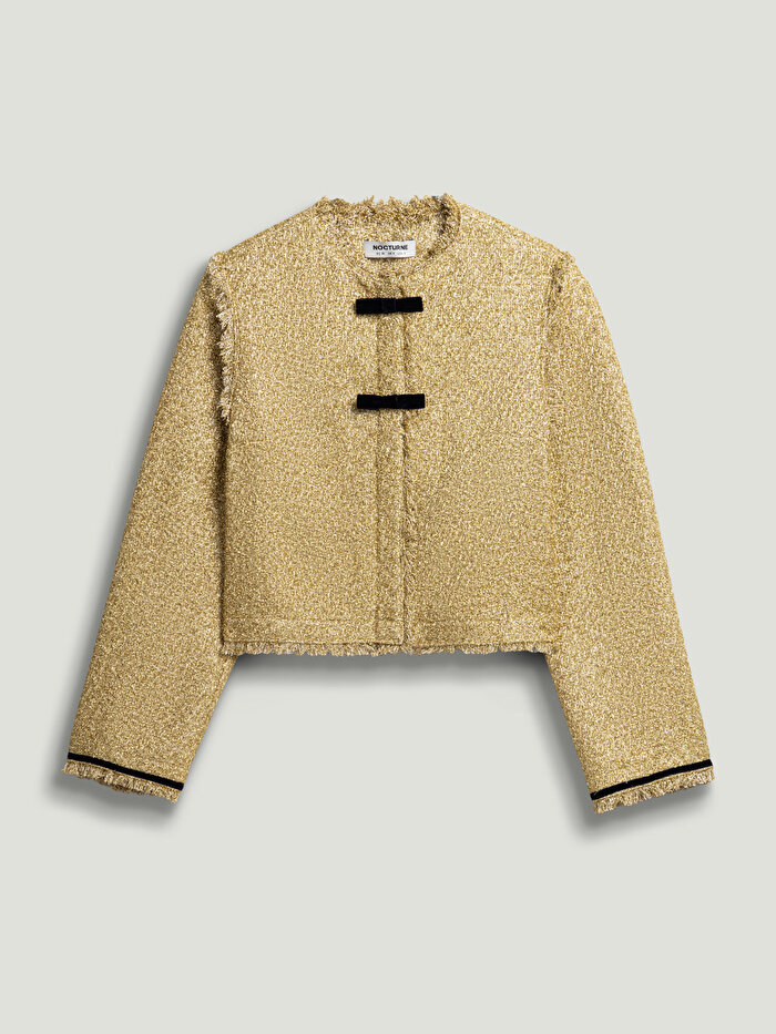 Nocturne Fiyonk Detaylı Tüvit Ceket