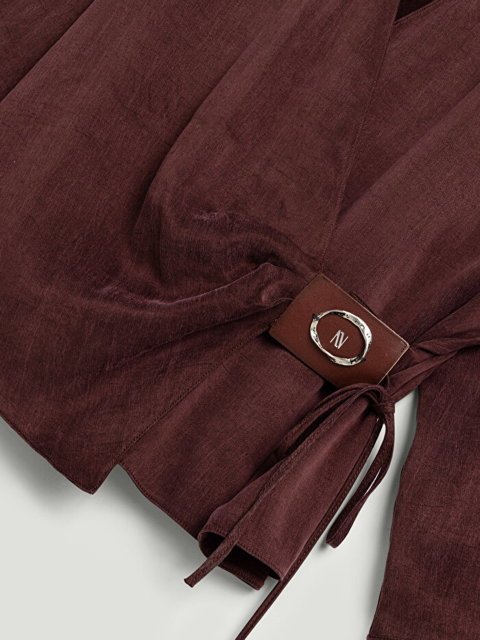 Nocturne Aksesuar Detaylı Bluz