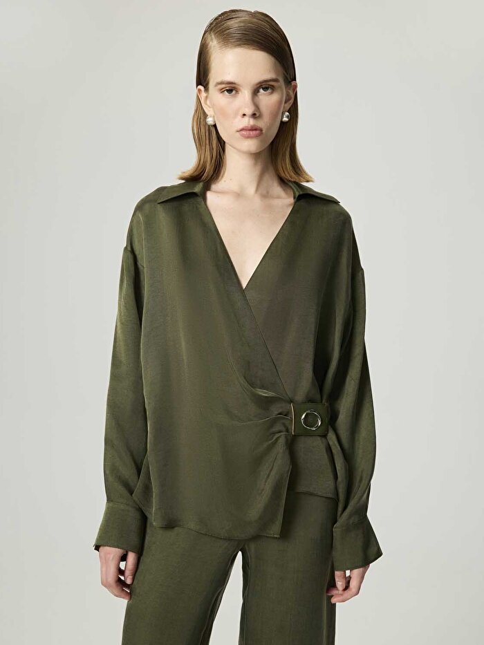 Nocturne Aksesuar Detaylı Bluz