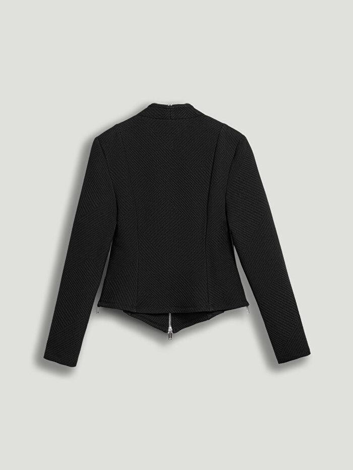 Nocturne Fermuar Tasarımlı Bluz