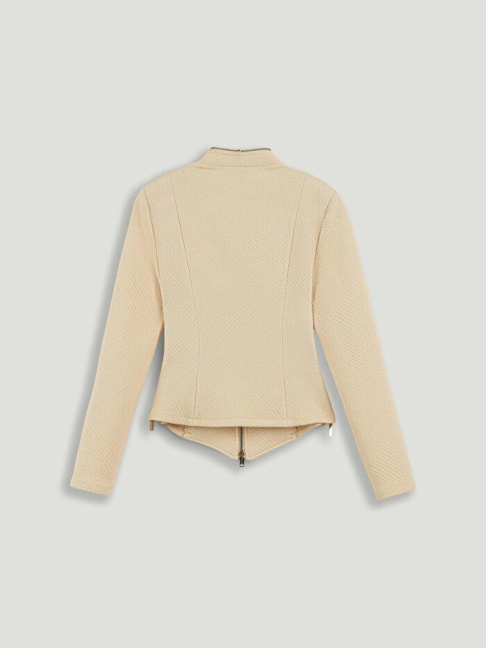 Nocturne Fermuar Tasarımlı Bluz